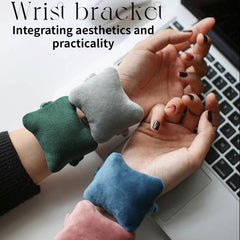 1pc Mouse Pad Wrist Protector Small Pillow Office Typing Hand Pad