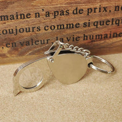 10X Folding Pocket Magnifier for Reading & Jewelry