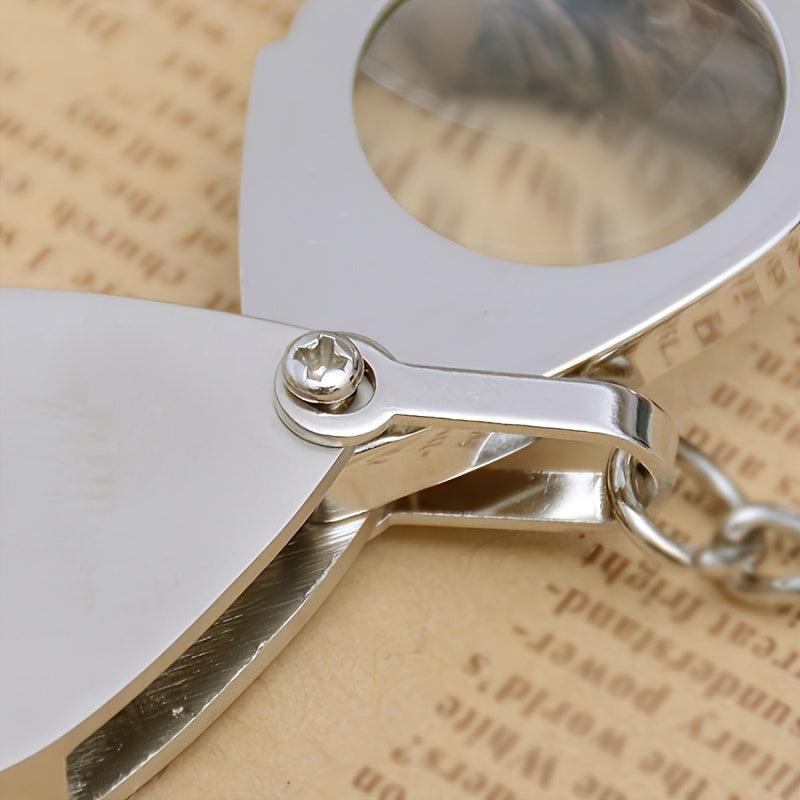 10X Folding Pocket Magnifier for Reading & Jewelry