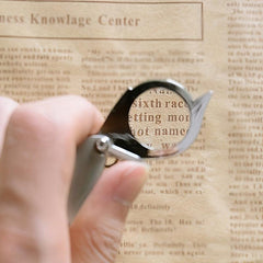 10X Folding Pocket Magnifier for Reading & Jewelry