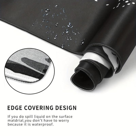 Wave Pattern Extended Gaming Mouse Pad 80x30cm