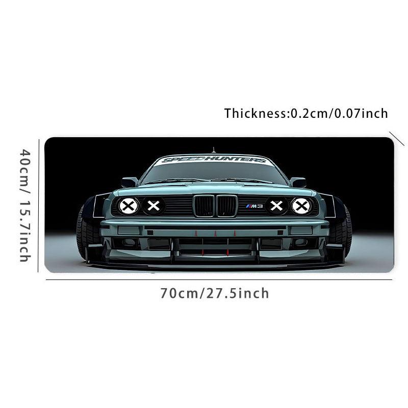 Large Anti Slip Car Racing Sports Car Mouse Pad