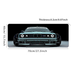 Large Anti Slip Car Racing Sports Car Mouse Pad