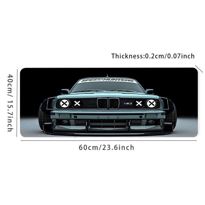 Large Anti Slip Car Racing Sports Car Mouse Pad