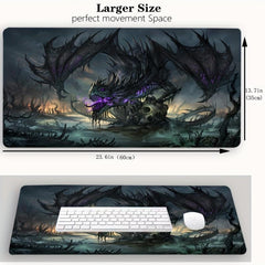 Magic Dragon Mouse Pad Desk Mat Large Computer Keyboard Pad Anime Game Mouse Pad