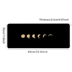 Moon Cat Gaming Mousepad Keyboard Pad