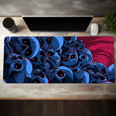 Halloween Skeletons Mouse Pad Long Non slip Waterproof Mouse Pad