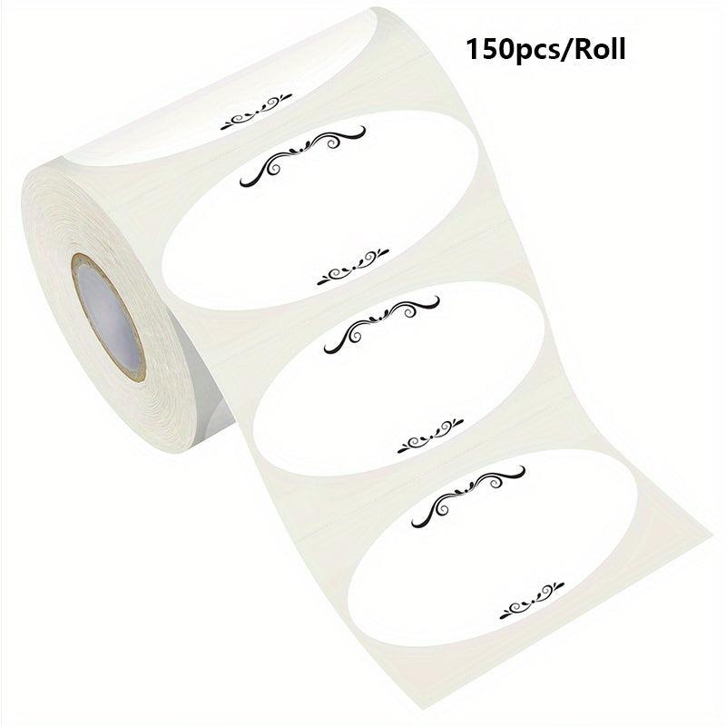 Removable Freezer Pantry Canning Labels Set Water Resistant