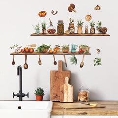 2pcs Dining Table Decor Stickers for Home Decor