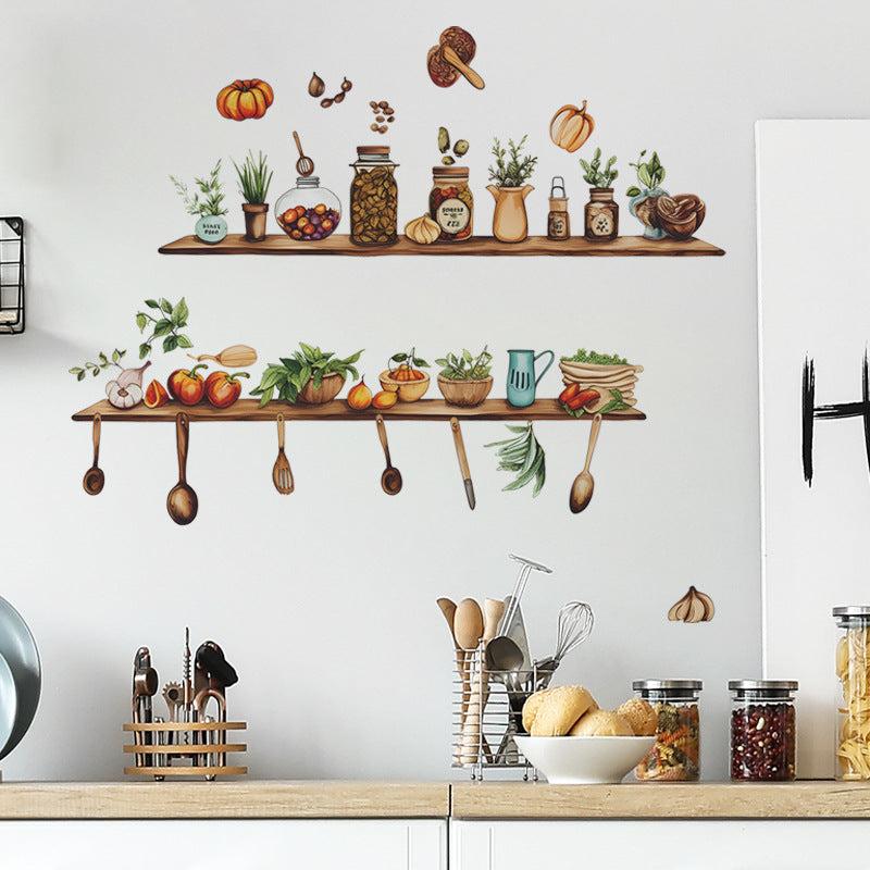 2pcs Dining Table Decor Stickers for Home Decor