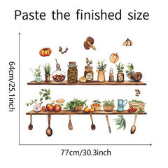 2pcs Dining Table Decor Stickers for Home Decor