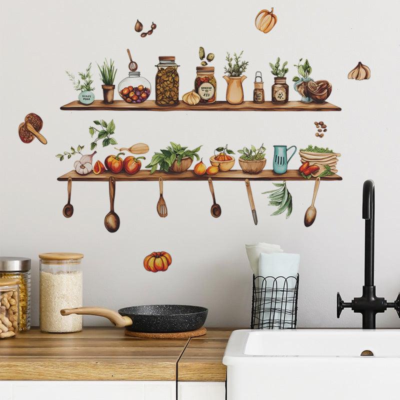 2pcs Dining Table Decor Stickers for Home Decor