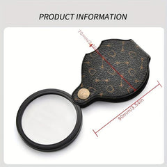 15X Folding Pocket Magnifying Glass Jewelry Magnifier