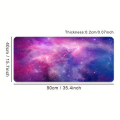 Colorful Starry Sky Large Game Esports Computer Mouse Pad
