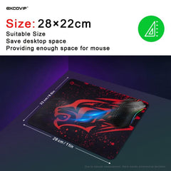 EXCOVIP Extended Gaming Mouse Pad with Wrist Support