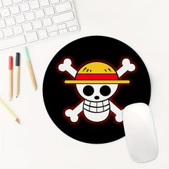 Round Gaming Mouse Pad for Women and Girls