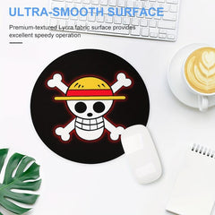 Round Gaming Mouse Pad for Women and Girls