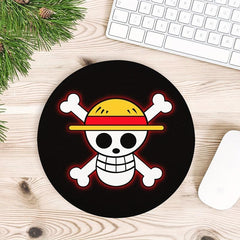 Round Gaming Mouse Pad for Women and Girls