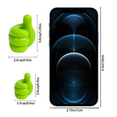 30pcs Self Adhesive Silicone Thumb Wall Hooks Multifunctional Storage Hanger