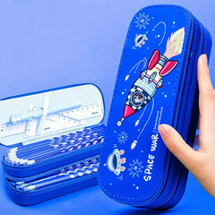 Space Dinosaur Pencil Case for Boys - Stationery Box