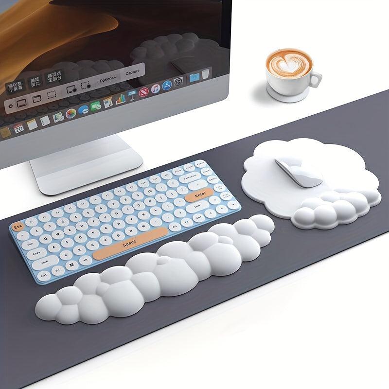 Ergonomic Keyboard Wrist Rest and Mouse Pad Combo Set