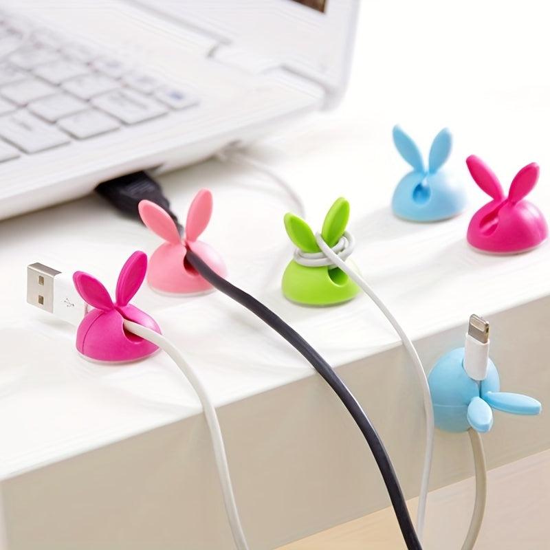 Bunny Wire Organizer Single Hole Wire Clip Wire Buckle Wire Fixing Clip