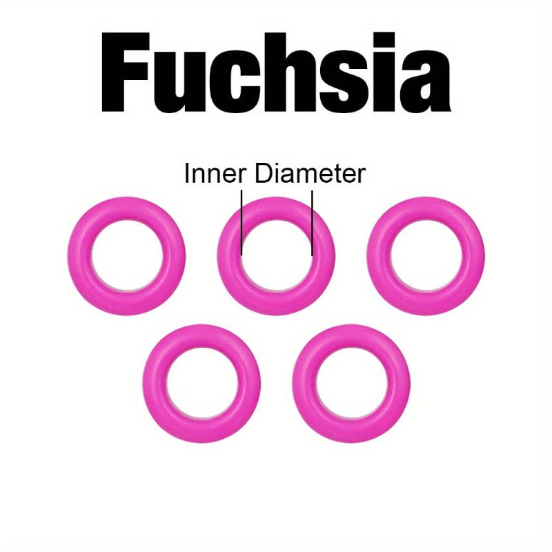 100 Multicolor Metal Eyelets Grommet Ring DIY Leathercraft Scrapbooking