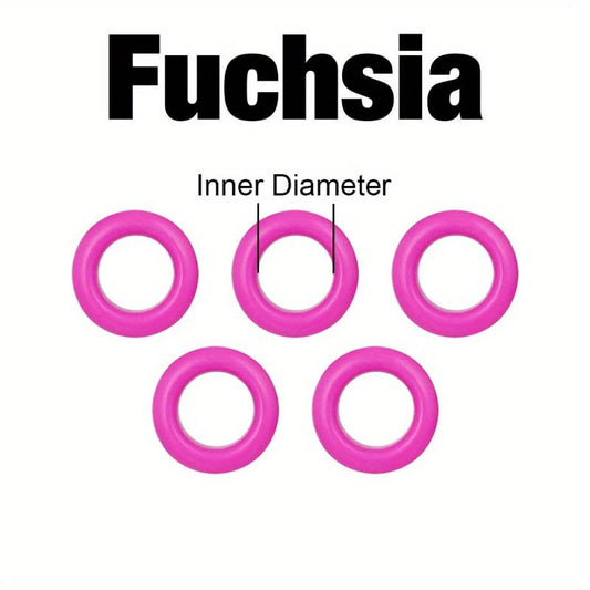 100 Multicolor Metal Eyelets Grommet Ring DIY Leathercraft Scrapbooking
