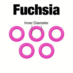 100 Multicolor Metal Eyelets Grommet Ring DIY Leathercraft Scrapbooking