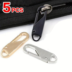 5pcs Detachable Zipper Head Repair Kits 3 Colors