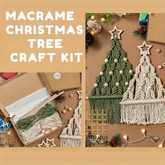 Woven Christmas Tree DIY Kit - Perfect Holiday Gift