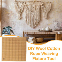 Macrame Board 38x38 Double Sided Portable Braiding Board