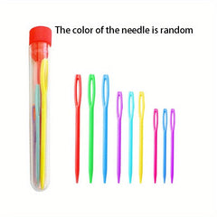Colorful Sweater Needles Stitching Set Large Hole Beanie Croc