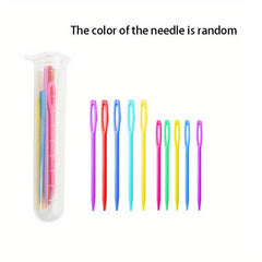 Colorful Sweater Needles Stitching Set Large Hole Beanie Croc
