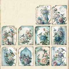 30 Sheets Plant & Animal Decoration Craft Paper for Scrapbooks DIY Collage Backg