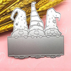 Santa Claus Embossed Mold DIY Scrapbooking Metal Cutting Stencils Christmas Dies