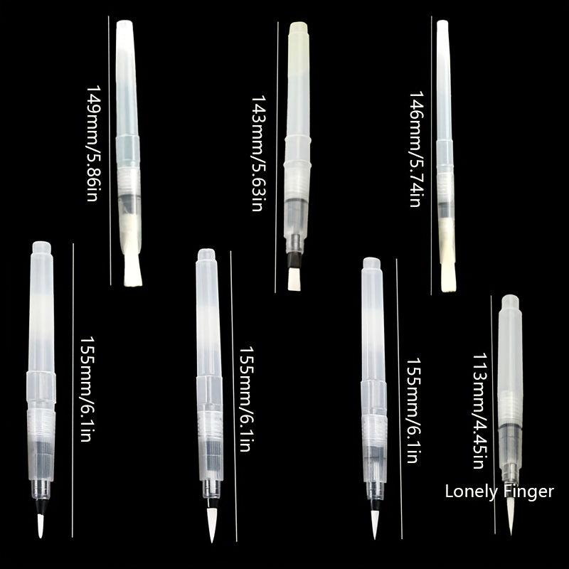 7pcs Refillable Watercolor Brush Pens Set