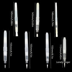 7pcs Refillable Watercolor Brush Pens Set