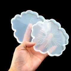 Flower Coaster Cup Mat Silicone Resin Mold Craft DIY Mould