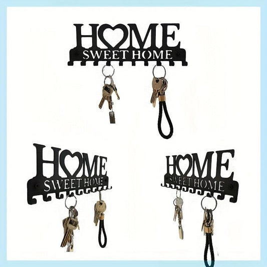 Metal Key Holder Wall Mount Hanger Vintage Decor