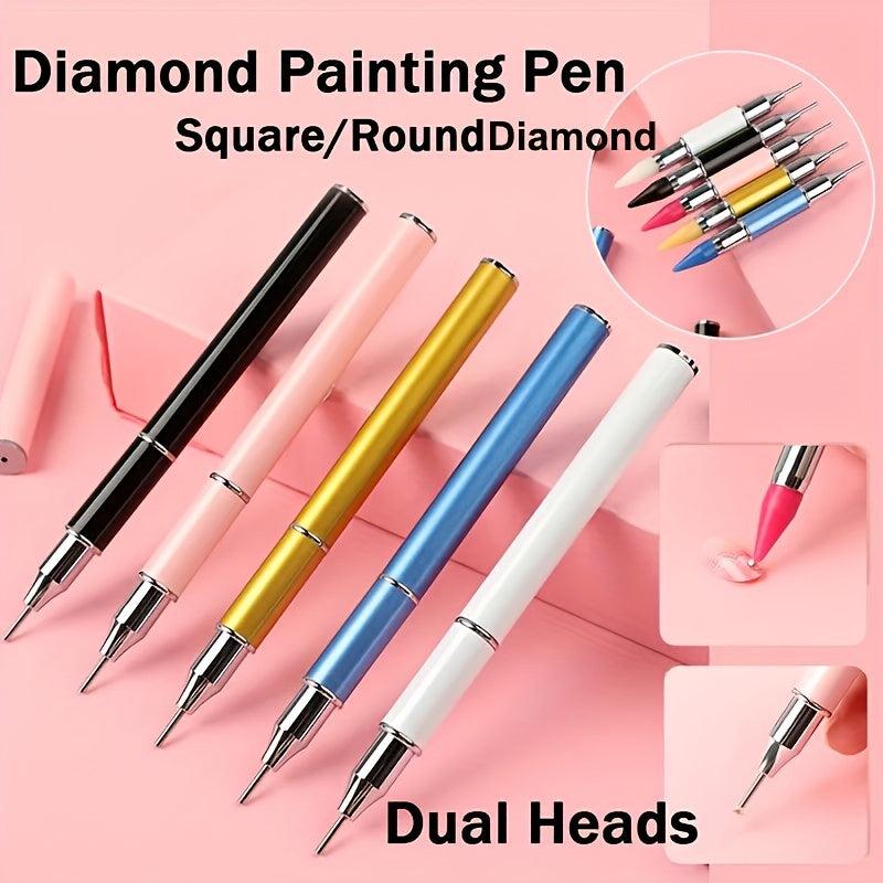 Dual Head Diamond Painting Pen Square Round Point Rhinestone Gem Picker