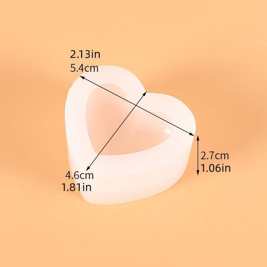 Love Tag Decoration Mirror Love Silicone Mold