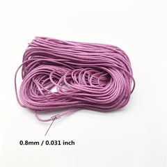5 Yards 0 8mm Nylon Cord Thread Chinese Knot Macrame Cord Bracelet