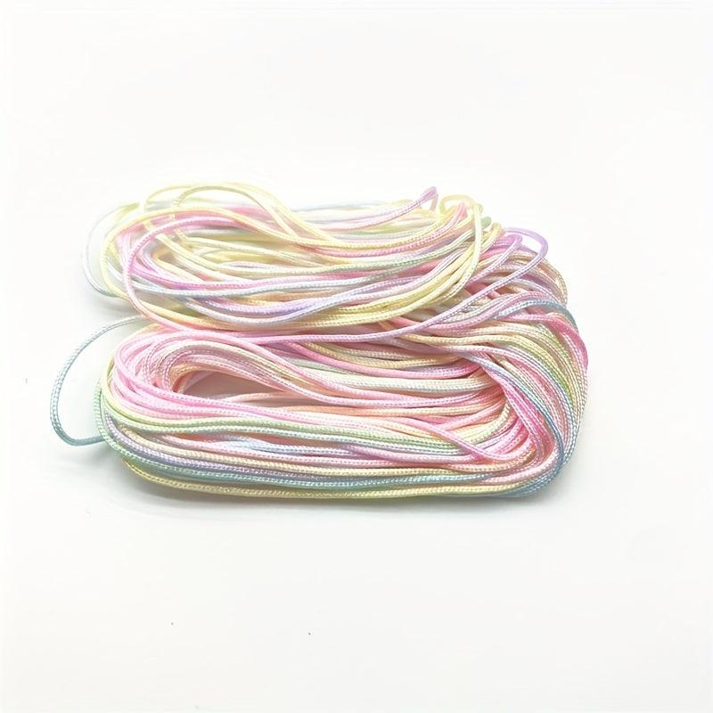 5 Yards 0 8mm Nylon Cord Thread Chinese Knot Macrame Cord Bracelet
