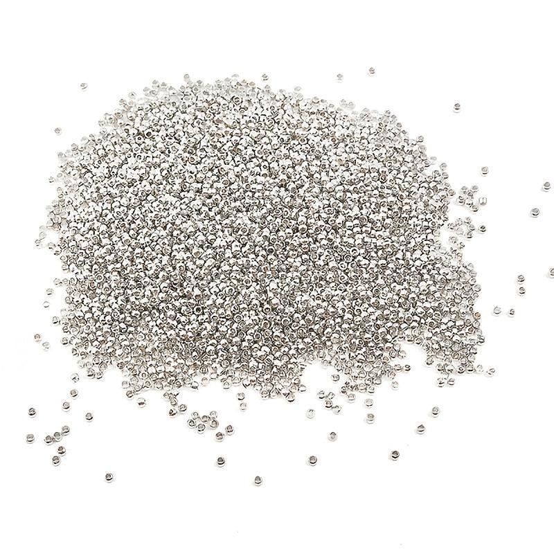 300pcs 2mm Metal Spacer Beads for DIY Bracelet Making