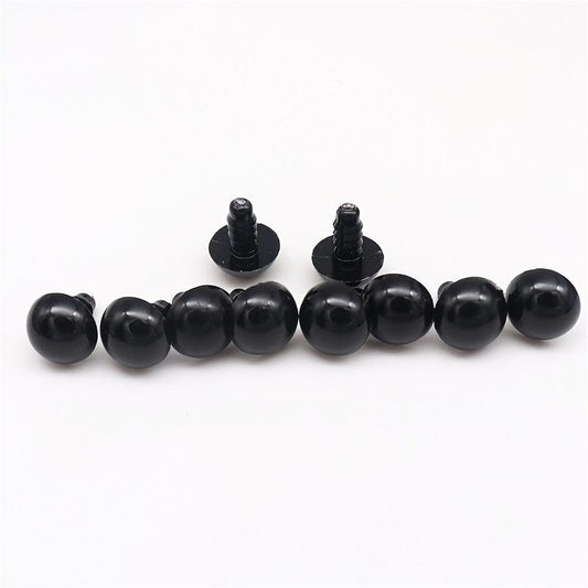 100PCS 6mm 12mm Plastic Safety Eyes DIY Kit