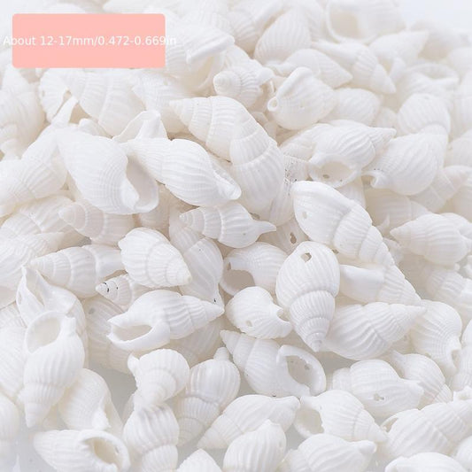 50Pcs Multicolor Conch Shell Beads for Jewelry Making DIY