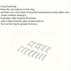 Ring Size Reducer Invisible Ring Adjuster For Loose Rings