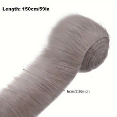 Faux Fur Trim Ribbon for DIY Craft Costume Decoration Fabric