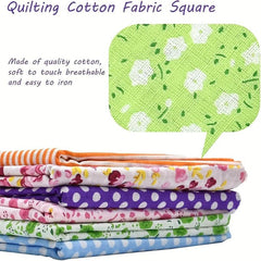 40pcs Cotton Solids Fabric Patchwork Roll for DIY Craft 6x48cm